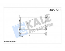 MOTOR SU RADYATORU TRANSIT V184 2.4TDCI 100PS 125PS 01 06 ONDEN CEKER KLIMASIZ