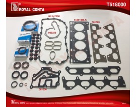 MOTOR TAKIM CONTA SKC Lİ LGN II 2.0 16V F4R REİNZ KEÇELİ VE SUBAP LASTİKLİ