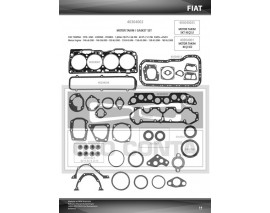 MOTOR TAKIM CONTASI SLX TİPO TMPR 304001 KEÇELİ SUBAP LASTİKLİ