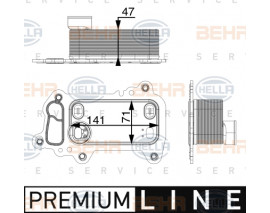 MOTOR YAG SOGUTUCU PREMIUM LINE BMW E81 E82 E88 E90 E92 E93 E60 E83 E84