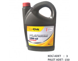 MOTOR YAĞI 10W40 7 LT PLATINUM YARI SENTETİK API SL/CF