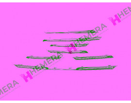 NİKELAJ SET PANJUR ÖN RENAULT MEGANE IV 2016-2019