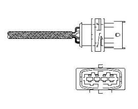 OKSİJEN SENSÖRÜ ASTRA G 00-05 -ASTRA H 04 MERIVA-VECTRA C-ZAFIRA 06 1.6-1.6 16V
