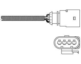 OKSİJEN SENSÖRÜ CADDY III-GOLF V-JETTA-PASSAT 1.4TSI-1.6FSI