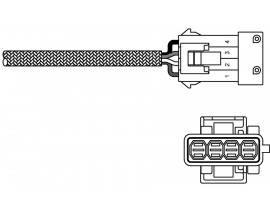 OKSİJEN SENSÖRÜ P106-P206-P306-P307 1.6 16V-P406 1.8-2.0-3.0-P407-P607 3.0