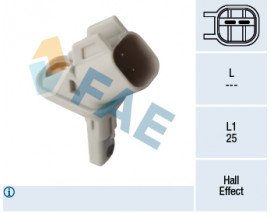 ON ABS SENSORU SAG VOLVO S60 II 134 15 18 S80 II 124 12 18 V60 I 155.157 11 15 V70 III 135 10 15 XC60 I SUV 156 09 15