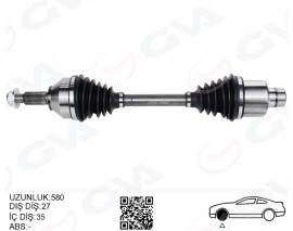 ÖN AKS KOMPLE SAĞ FORD MONDEO III 1.8 -2.0 16V 00 07