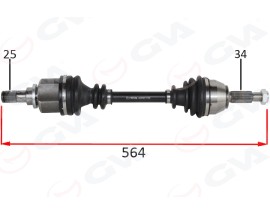 ÖN AKS KOMPLE SOL FORD FIESTA VI 1.0 ECOBOOST 14 B-MAX 14 1.6TI