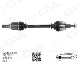 ÖN AKS KOMPLE SOL FORD FOCUS III 1.6 TI 11 17 BENZINLI