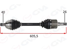 ÖN AKS KOMPLE SOL FORD MONDEO 2.0 TDCI-1.6 TDCI 07 14- GALAXY 2.0 TDCI 07 14 S-MAX2.0 TDCI 07 14 VOLVO S60 II D3-D4-D5 12 15 S80 II 2.5 T -2.0 TDCI -2.4 D- D5 V60 D3 -D4-D5-2.4 D5 V70 III D3 -2.0 D