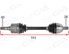 ÖN AKS KOMPLE SOL FORD MONDEO IV 2.0 TDCI 07 14 OTOM.