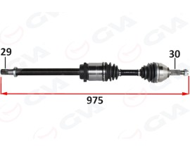 ÖN AKS SAĞ RENAULT KOLEOS HY 2.0 DCI A-T 08-14