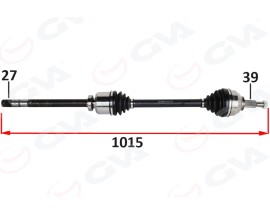 ÖN AKS SAĞ RENAULT TRAFIC II 2.0 DCI 01-14 -VIVARO X83 2.0 CDTI 15-