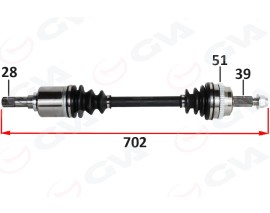ÖN AKS SOL RENAULT MASTER II FD 2.5 DCI ABSLI 51 DIS 28X39 06-10