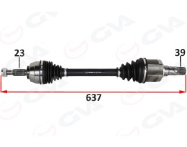 ÖN AKS SOL RENAULT MEGANE II BM0/1.CM0/1 2.0 M-T 02-08