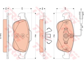 ÖN BALATA ALFA ROMEO GIULIETTA 1.4 TB 10 1.6 JTDM 105 10