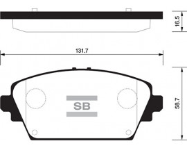 ÖN BALATA ALMERA TINO 00 PRIMERA 02 GDB3227-GDB3291