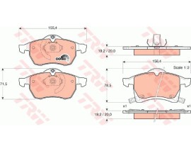ÖN BALATA ASTRA G 1.8 00/05 ASTRA H 05 ZAFIRA 00 MERIVA 03 CORSA C D 03 COMBO 04