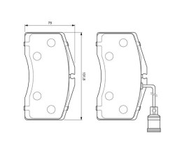 ÖN BALATA AUDI A8 2.8 3.7-4.2 6.0 2.5TDİ 3.3TDİ S8 guattro 94-02
