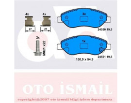 ÖN BALATA CORSA D 1.7 CDTI 06 10 CORSA D 1.4 12