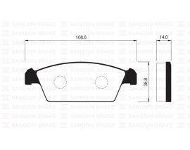 ÖN BALATA DİSK DAEWOO TICO 00/SUZUKI ALTO 99 GDB3108