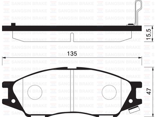 ÖN BALATA DİSK NISSAN ALMERA 03-07 OPEL ASTRA G COUPE GDB3563