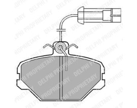ÖN BALATA FIAT TEMPRA-TİPO 88-97