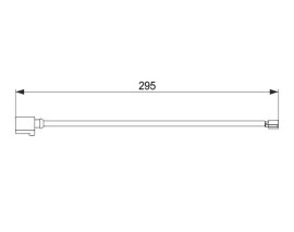 ÖN BALATA FİŞİ İKAZ KABLOSU VW TOUAREG / PORSCHE CAYENNE YENİ MODEL 1987473527