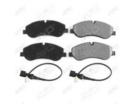 ÖN BALATA FORD TRANSIT V363 14 -TRANSIT CUSTOM 2.2 TDCI 12 KABLOLU ÇİFT FİŞLİ