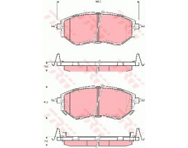 ÖN BALATA FORESTER 13 LEGACY IV 08-09