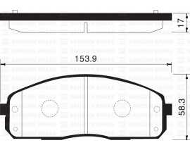 ÖN BALATA H100 KAMYONET 04 KIA PIREGIO 00