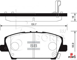 ÖN BALATA HONDA CIVIC FK/FD 06 1.4I-1.8I-2.2I CDTI GDB3407