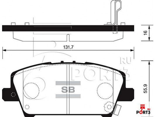 ÖN BALATA HONDA CIVIC FK/FD 06 1.4I-1.8I-2.2I CDTI GDB3407