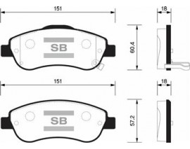 ÖN BALATA HONDA CRV III 2.0 İ VTEC-2.2 İ CTDİ 07 GDB3445