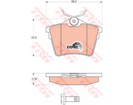 ÖN BALATA HYUNDAI HILUX III PICKUP 2.5D 2.5D-4D 4X4 12/2007
