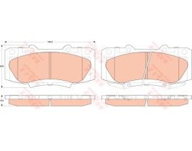 ÖN BALATA HYUNDAI HILUX III PICKUP 2.5D-4D 4X4 12/2007