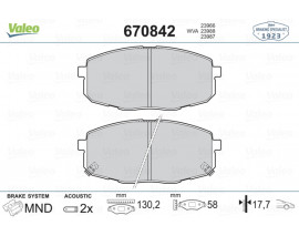 ÖN BALATA HYUNDAI İ30 1.4-1.6-2.0-1.6 CRDI-2.0 CRDI 10/07 KIA CEED 06