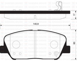 ÖN BALATA HYUNDAI İ30 11 İ30 CW 12 İ30 COUPE 13 KIA CEED 1.4-1.6-1.6 GDİ-1.4 CRDİ-1.6 CRDİ