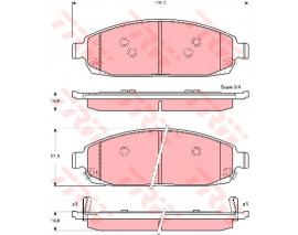 ÖN BALATA JEEP GRAND CHEROKEE II 2.7 CRD 01 05 3.0CRD 5.7 V8 3.7 V6 4.7 05 10 COMANDER 05-10