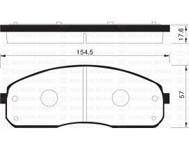 ÖN BALATA KIA BONGO III-TRUCK 1 TON 04