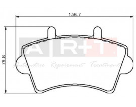 ÖN BALATA MASTER MOVANO II III 01 NISSAN INTERSTAR 02 402993