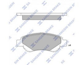 ÖN BALATA P107 05 C1 6.05 TOYOTA AYGO 1.0-1.4 HDİ 05