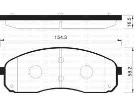ÖN BALATA PREGIO TB 2.5D 95-04 2.7D 97 2.5TCI 02 GDB3261-GDB3301