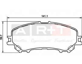 ÖN BALATA RENAULT KADJAR 15 KOLEOS II 15 NISSAN QASHQAI J11 13 X TRAIL III 14