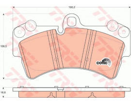 ÖN BALATA TOUAREG 10/02 CAYENNE 02 Q7 06 18 İNÇ