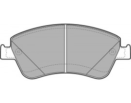 ÖN BALATA TOYOTA AURIS-COROLLA 1.4D-1.4 VVTI-1.6 VVTI-2.0D-4D-2.2D 07 D4D GDB3481