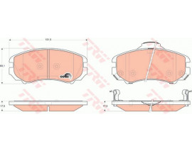 ÖN BALATA TUCSON 04 10 SONATA 2.0 CRDI 04 COUPE 3.02 09 KIA MAGENTIS 05 09