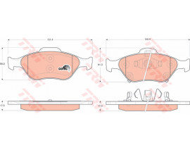 ÖN BALATA YARIS 1.0VVTİ 1.3VVTİ 1.4D4D 06 09 11