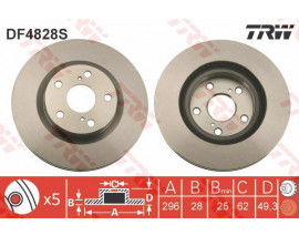 ÖN FREN AYNASI ADET HAVALI RAV 4 III ACA/ACE 2.0 VVT-I/2.2 D-4D 03/06