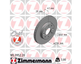 ÖN FREN AYNASI CORSA B-ASTRA F-VECTRA A-ASCONA C-COMBO B 94-01 AVEO-KALOS 03 246x19.9x4DLxHAVALI 8 DELİKLİ 90511111-93182291-93281952